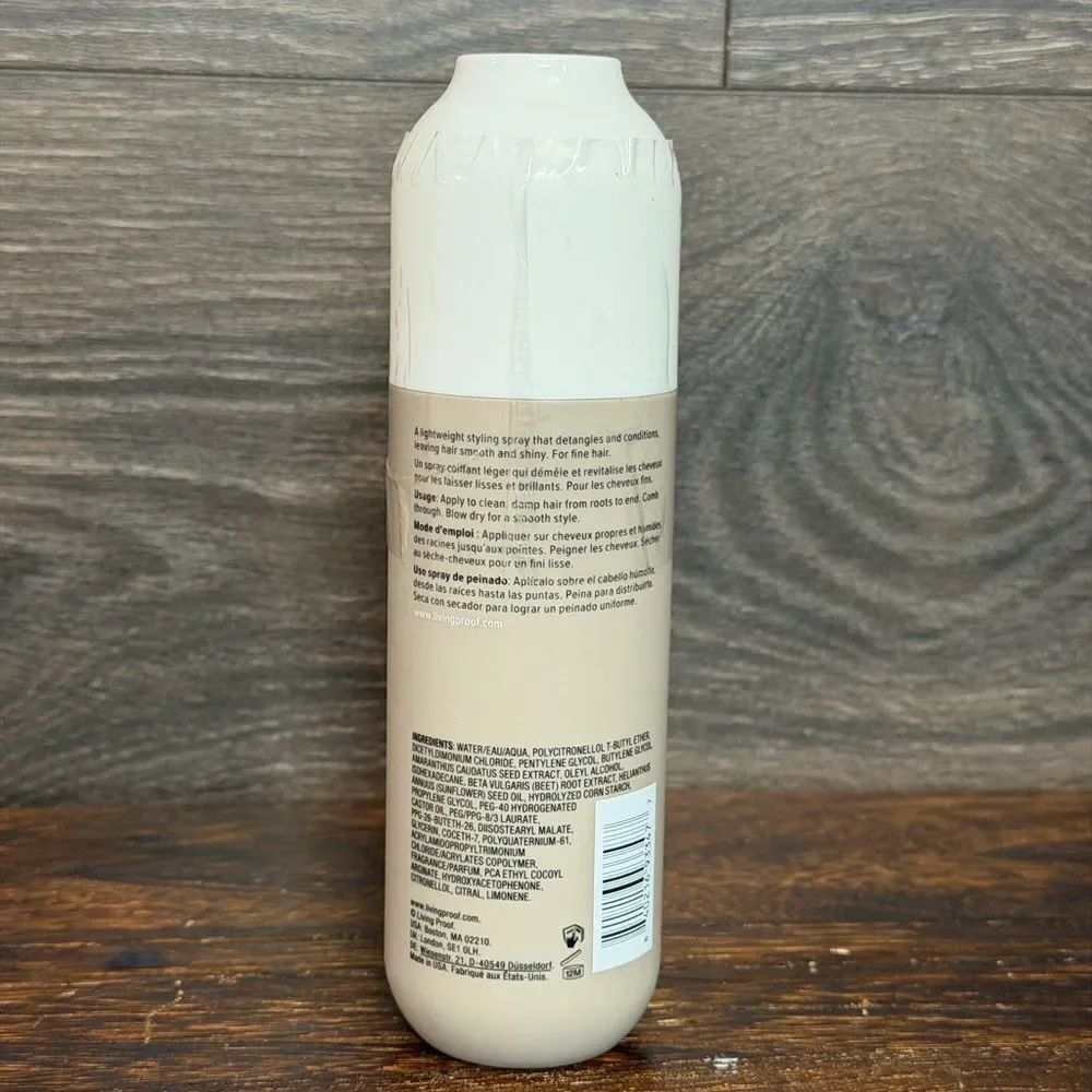 Living Proof No Frizz Shampoo Conditioner Smooth Spray Bundle + Mini, New.
